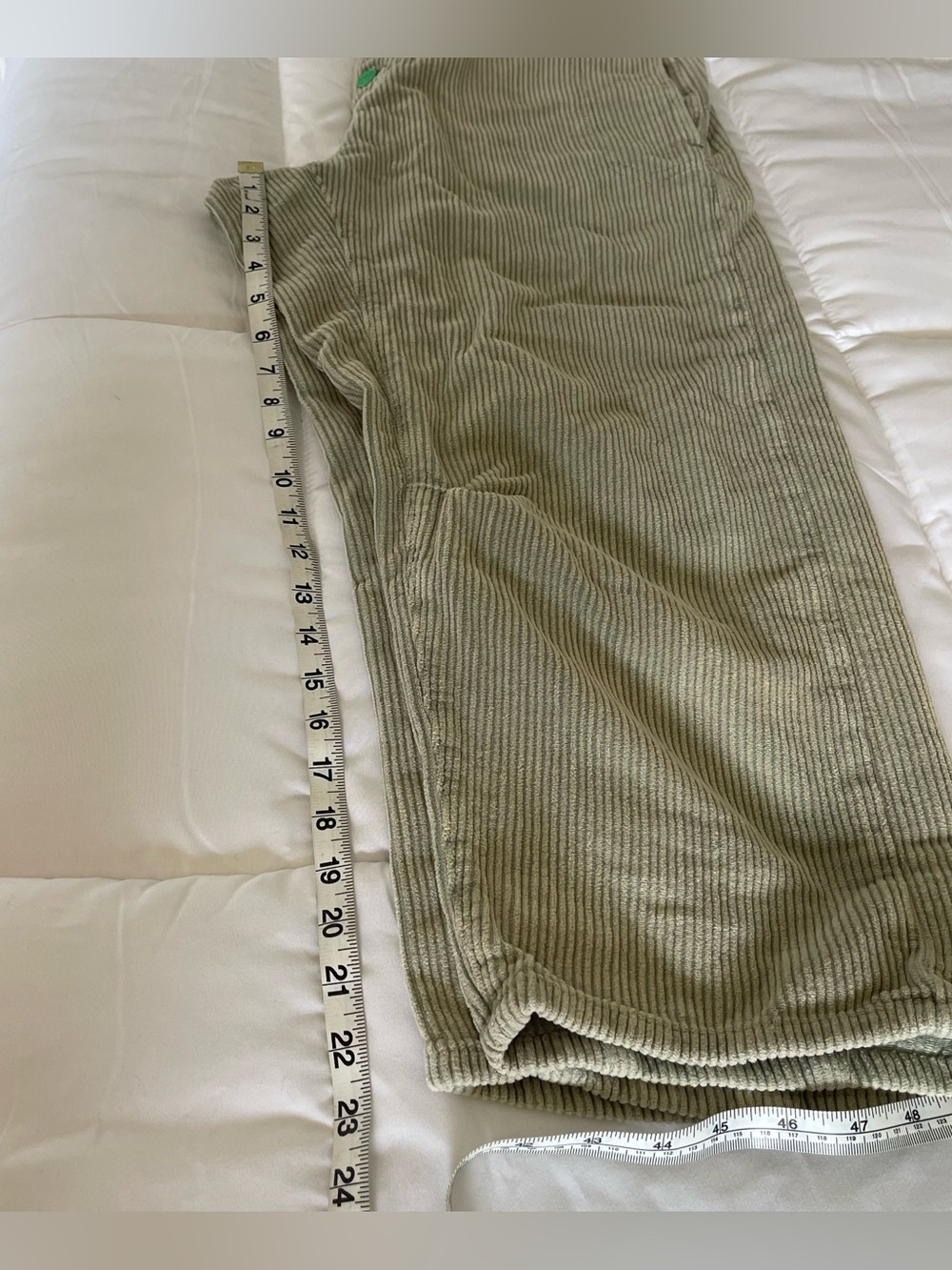 We the Free Olive Green Corduroy Button-Fly Pants - Picture 10 of 10